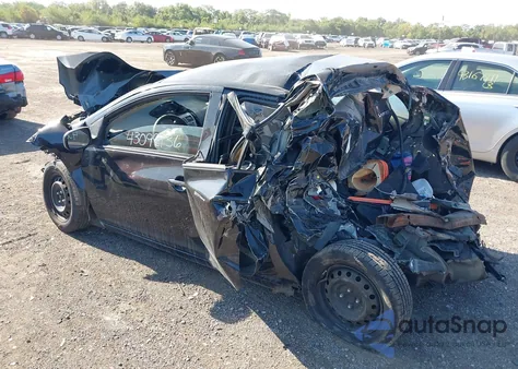 2012 Toyota Yaris из США, поврежденный, VIN JTDBT4K31CL017066